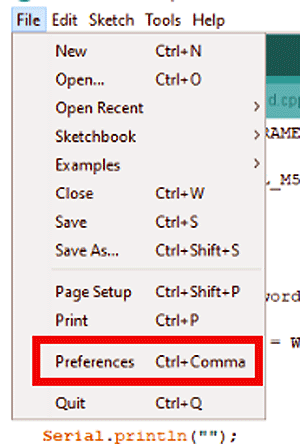 Installing ESP32 Board on Arduino IDE