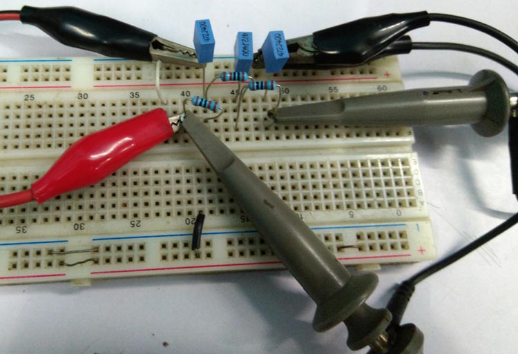 Testing Square to Sine Wave Converter Circuit