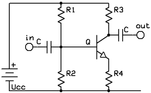 Voltage Divider Biasing of BJT Amplifier