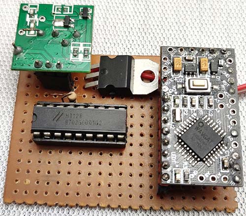 Building the RC BOAT Transmitter Circuit