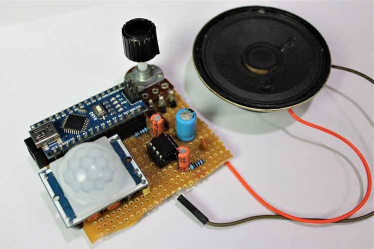 Dog Barking Security using Arduino