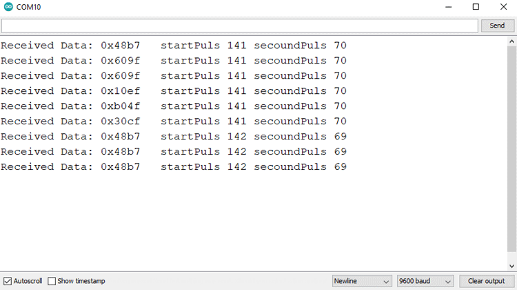 IR Signal Decoder 