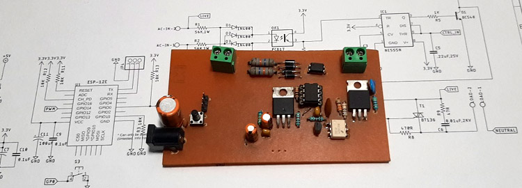 IoT Controlled Ceiling Fan Regulator 