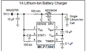 Li-Ion Battery Charger Circuit