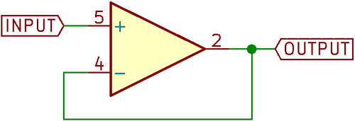 Op-Amp Follower Circuit