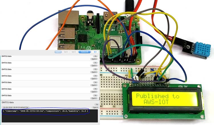 Publishing Data to AWS Cloud