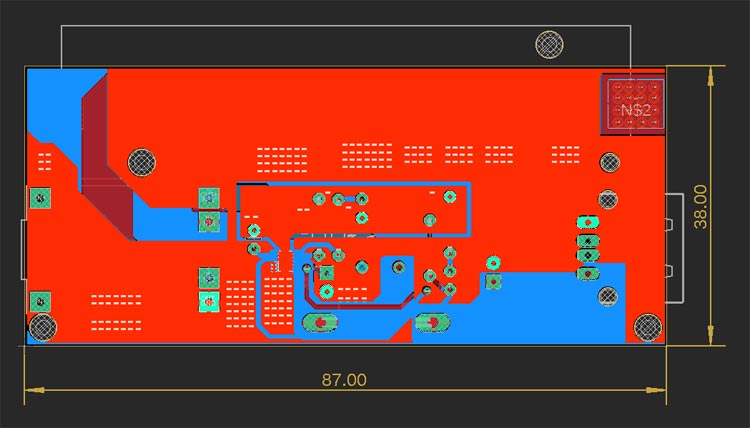 Raspberry Pi UPS PCB Board