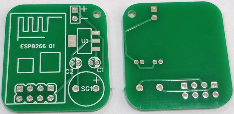 Smart Key Chain Finder PCB