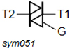 BT136 TRIAC pinout