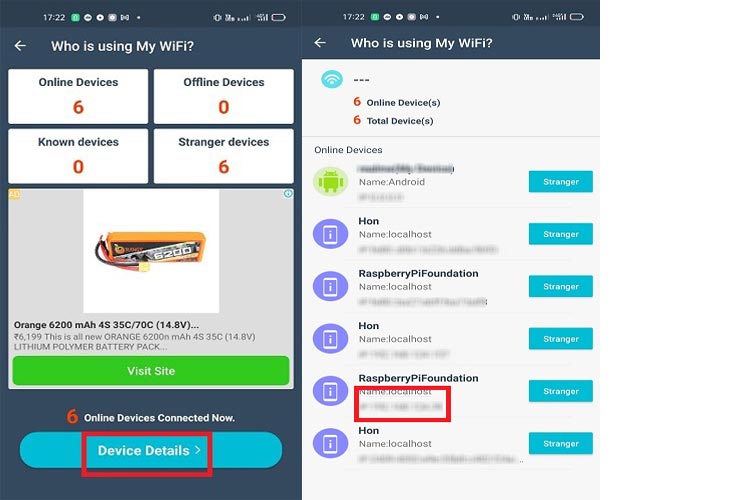 Raspberry Pi Wi-FI Router Manager App 