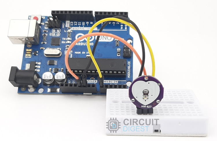 Arduino Pulse Sensor Connections