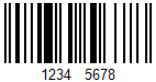 EAN-8 Barcode