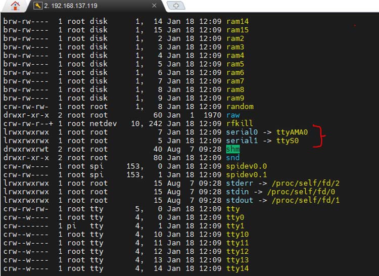 Enabling Serial Port of our Raspberry Pi