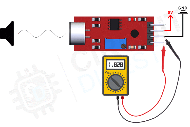 Sound Sensor Module Working