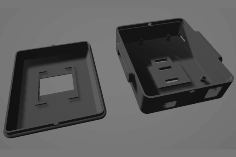 3D Design of Stressing Monitoring Device Case