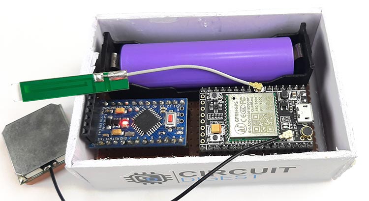 A9G based GPS Tracker