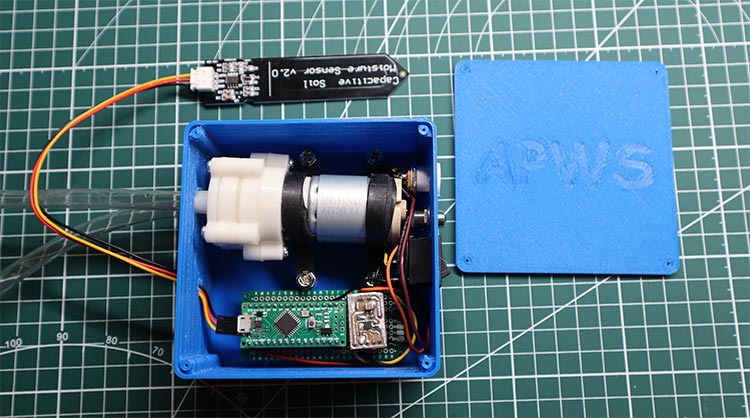 Auto Plant Watering System Circuit Board