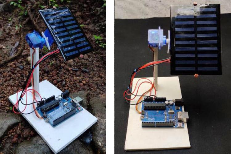 Building your own Sun Tracking Solar Panel using an Arduino