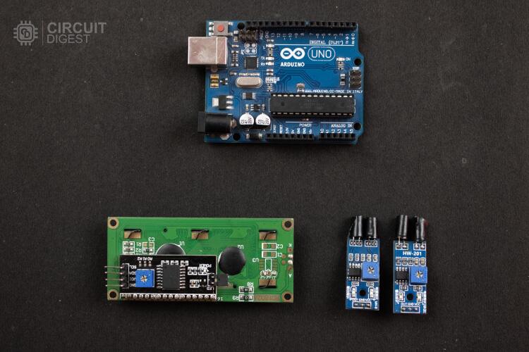 Components Required to Build Arduino Speed Sensor