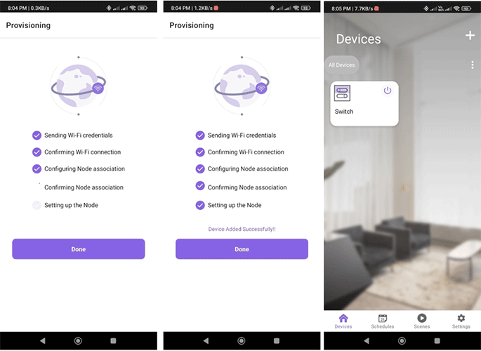 ESP RainMaker App Setup