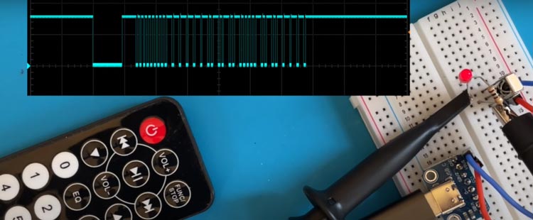 ESP32 TV with IR Remote