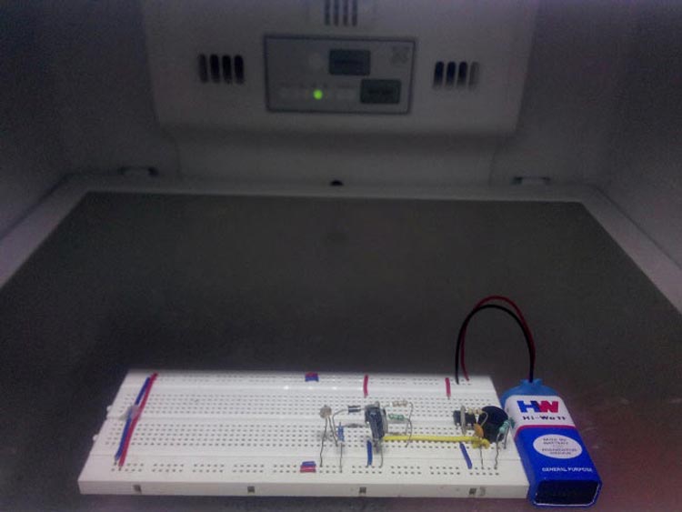 Fridge Door Alarm Circuit