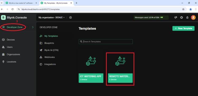 Generate Code and Template