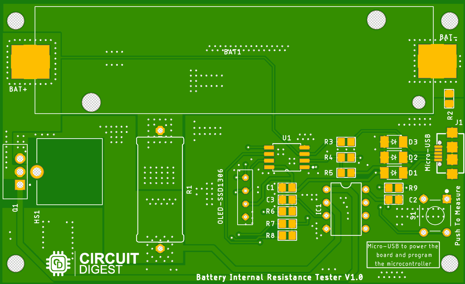 ISR Meter PCB Top View