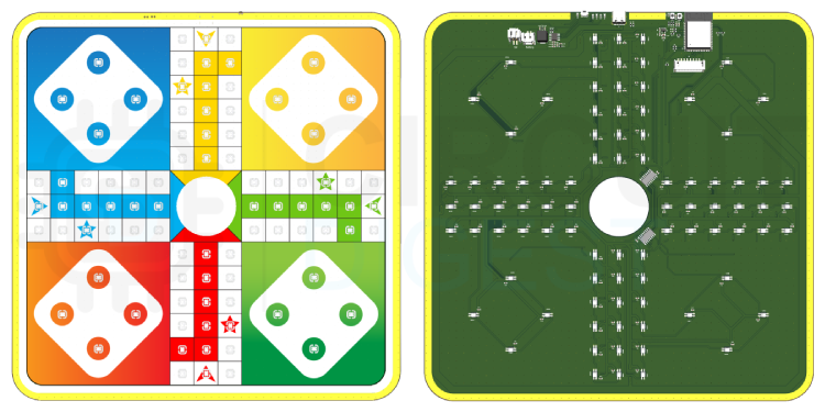 Ludo Board PCB Bottom Layer PCB