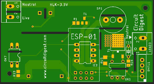 Modular Home Automation PCB