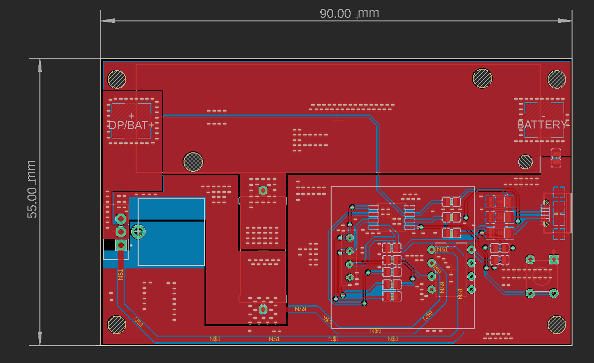 PCB Design of the Attiny85 Based ISR Meter