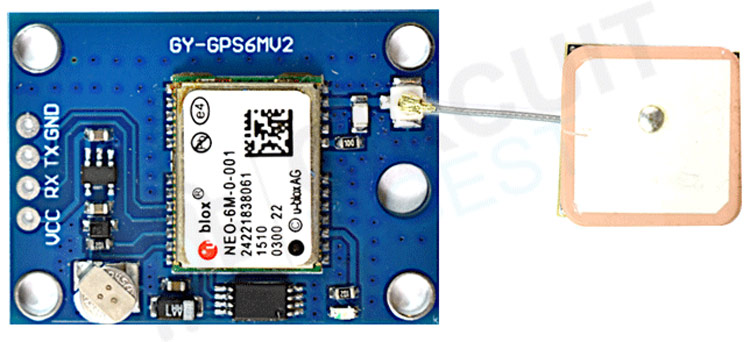 NEO-6M GPS Module Position Fix LED Indicator