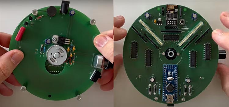 Rotating Display Harnesses CD Drive Motor 