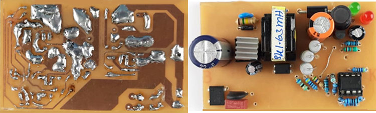 Viper22A Based CC/CV Flyback Converter PCB