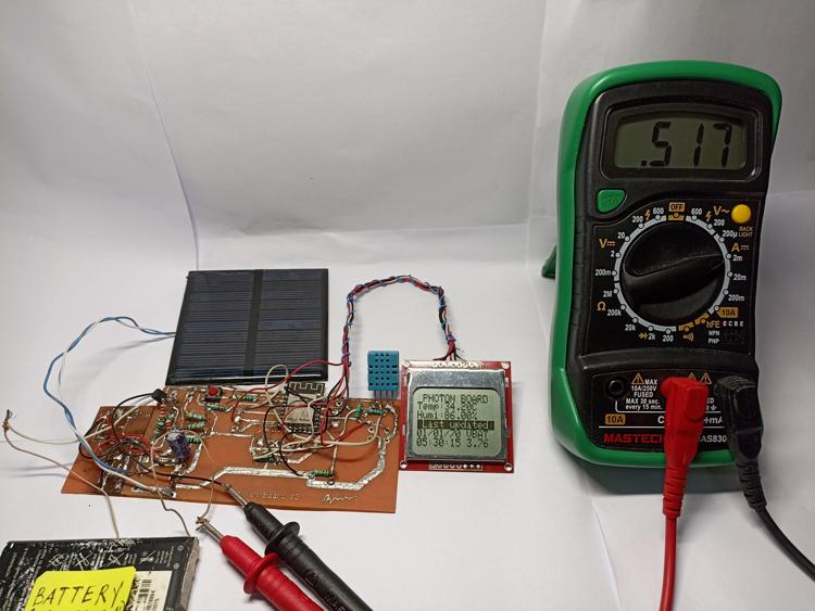 low power iot board power consuption