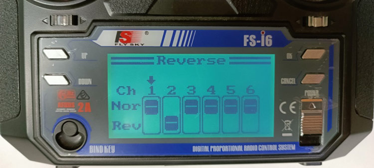 FS-i6A Reverse Function