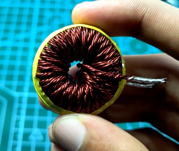 handmade inductor image