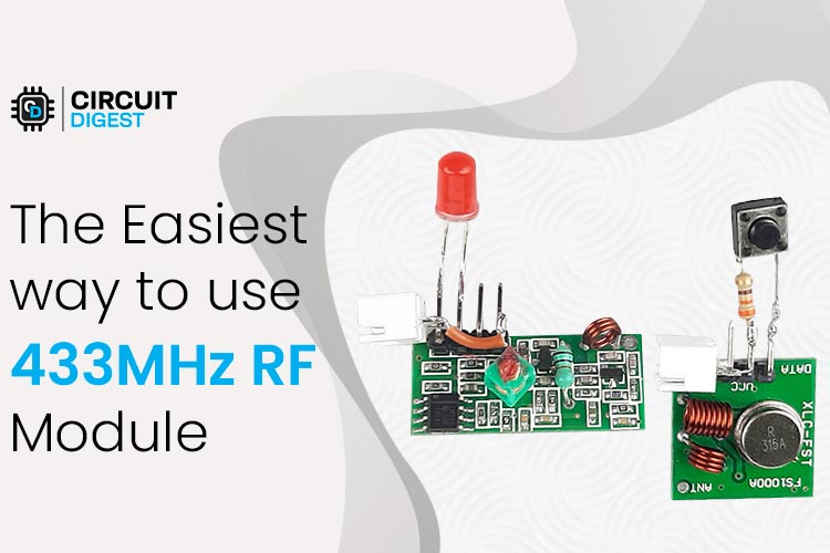 433MHz ASK RF Transmitter and Receiver Link