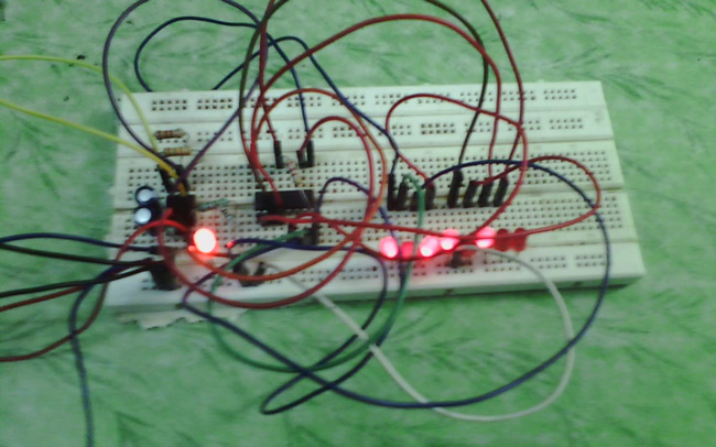 Binary Counter Circuit Diagram