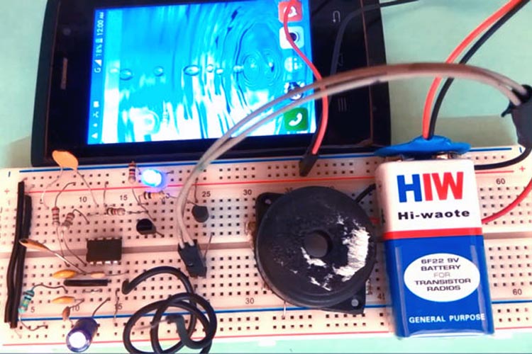 Cell Phone Detector Circuit