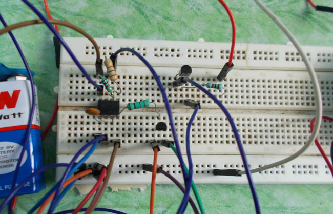 Continuity Tester using 555 Timer IC