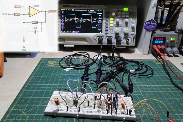 Designing a Schmitt Trigger using Op-Amp 