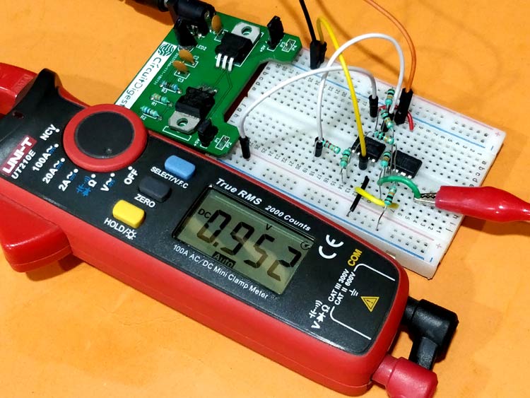 Instrumentation Amplifier Circuit using Op-Amp