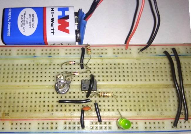 555 Timer PWM Generator Circuit