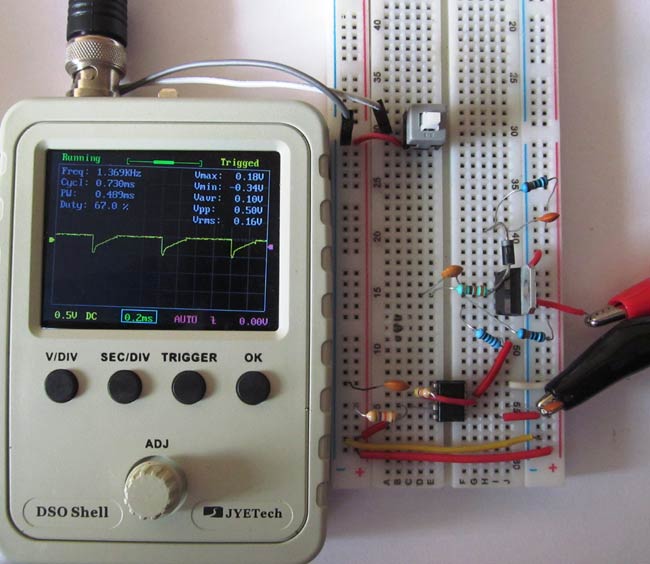 Thyristor Switching using Snubber Circuit