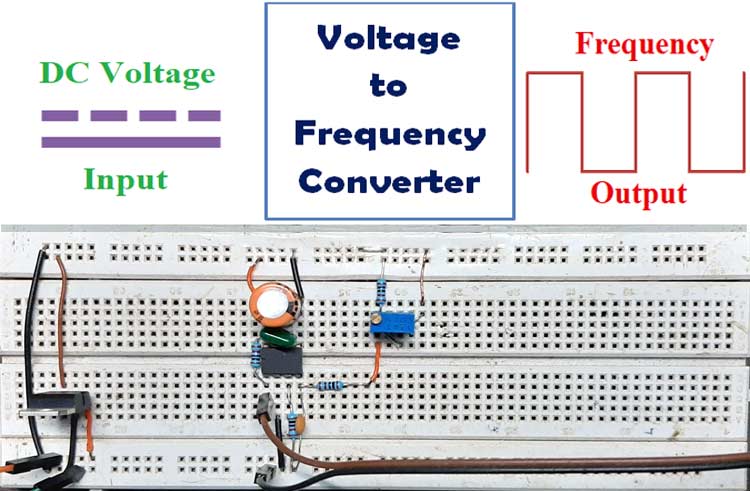 Voltage to Frequency Converter Circuit