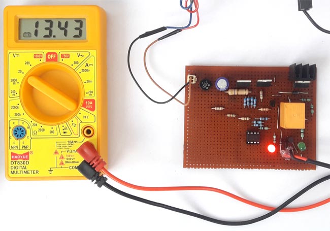 Float Charger Circuit for 12v SLA Battery