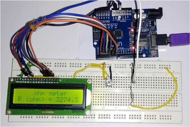 Arduino Ohm Meter