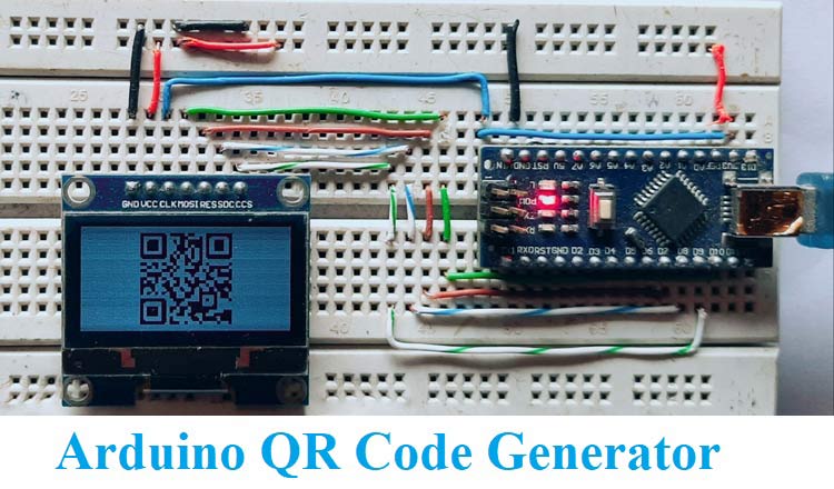 Arduino QR Code Generator