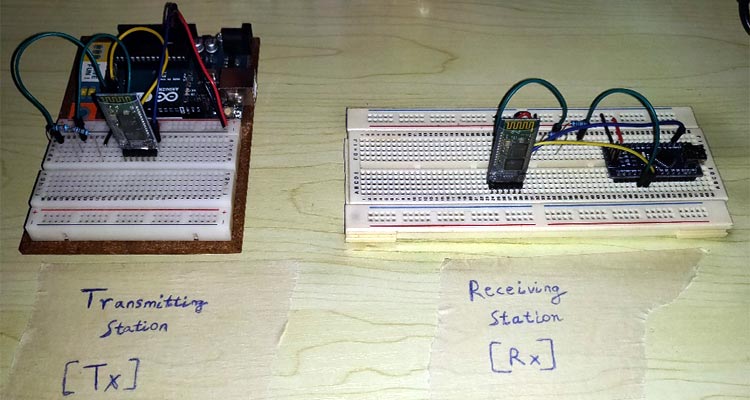 Arduino to Arduino Bluetooth Communication